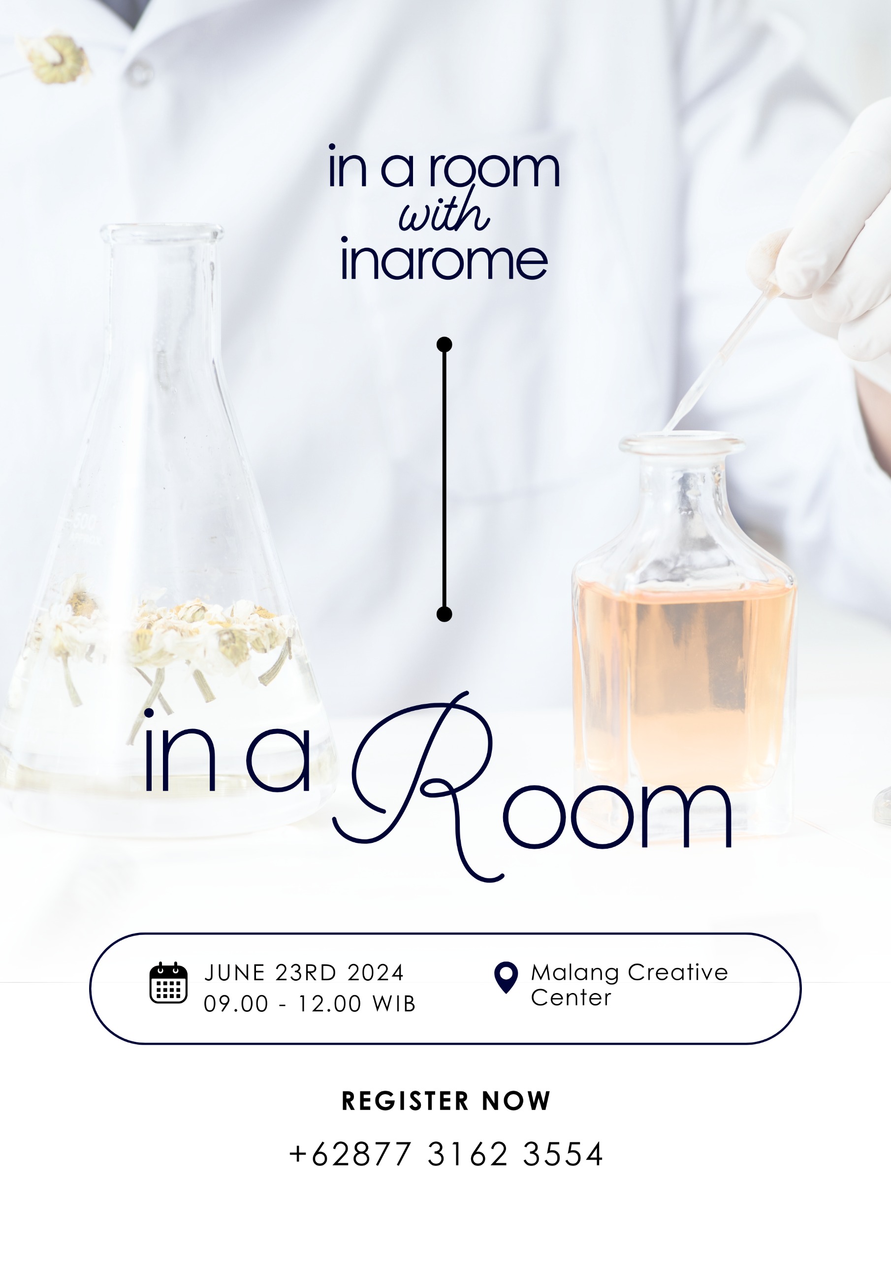#1 Inaroom Class "Pelatihan Mixing Parfum dengan Q Accord"