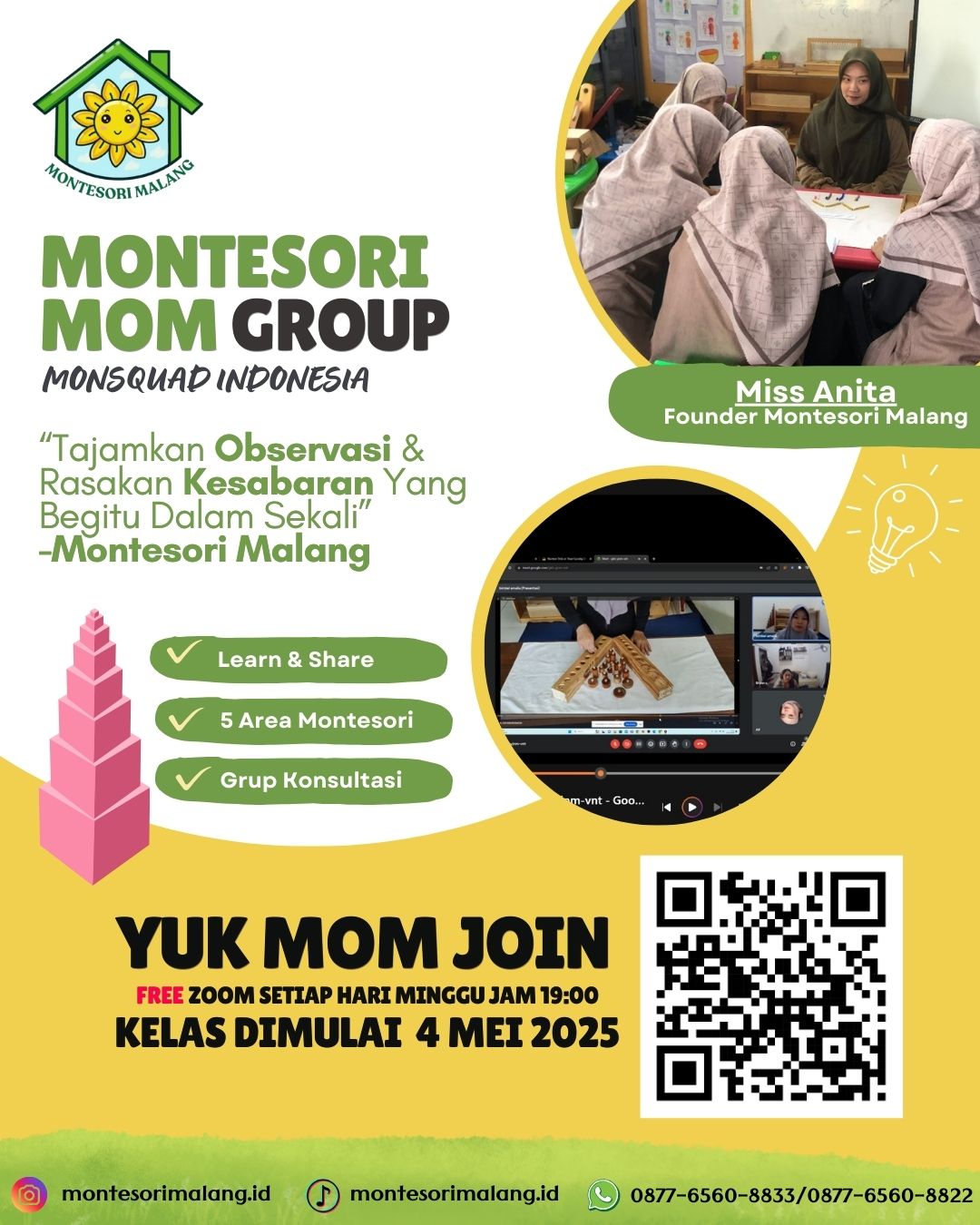 Pelatihan Ibu Montesori Indonesia