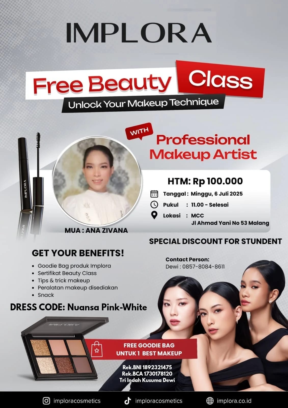 IMPLORA Program: Beauty Class