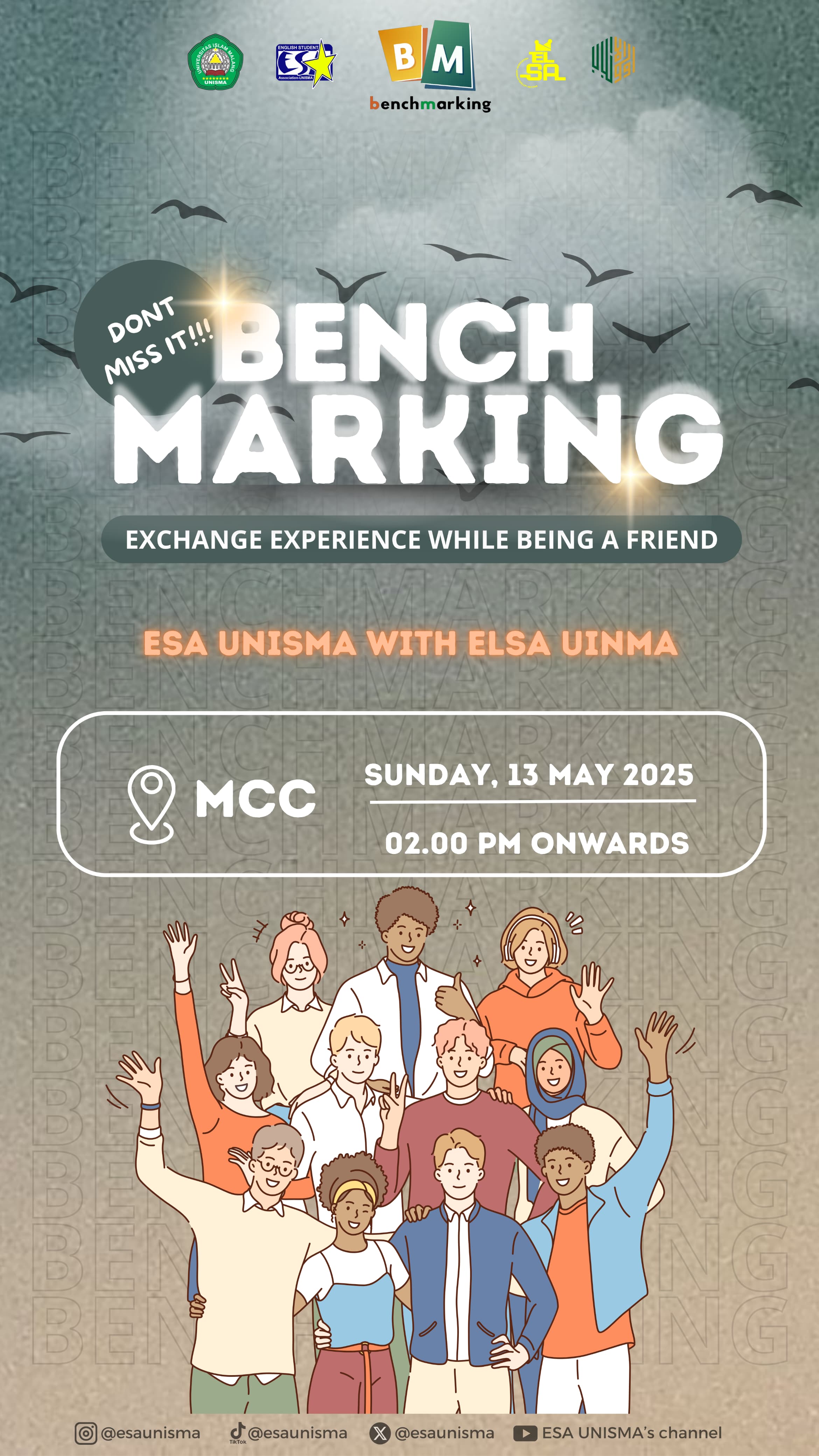 Benchmarking English Student Assosiation (ESA) Universitas Islam Malang X UIN Maliki Malang