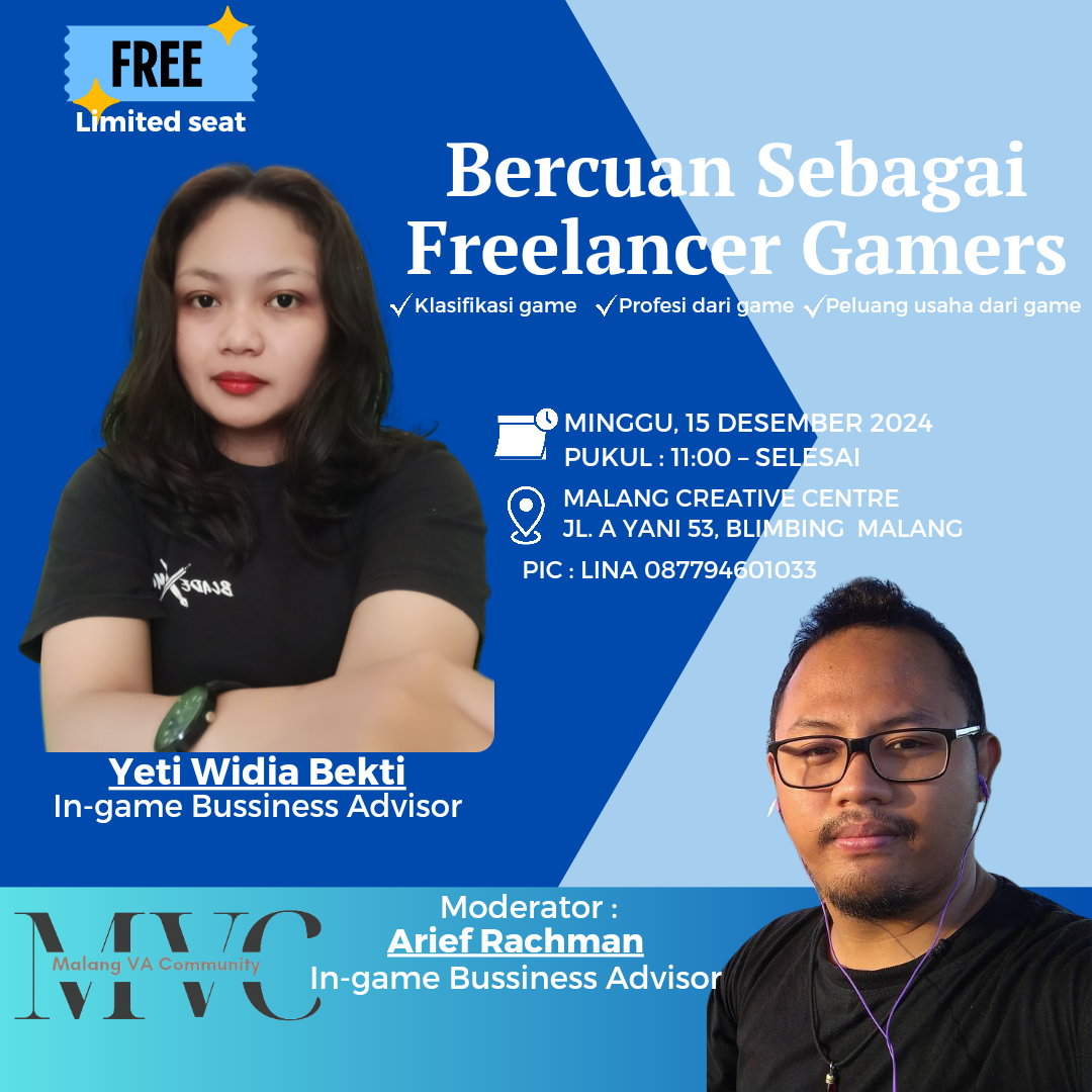 Bercuan  Sebagai Freelancer gamers