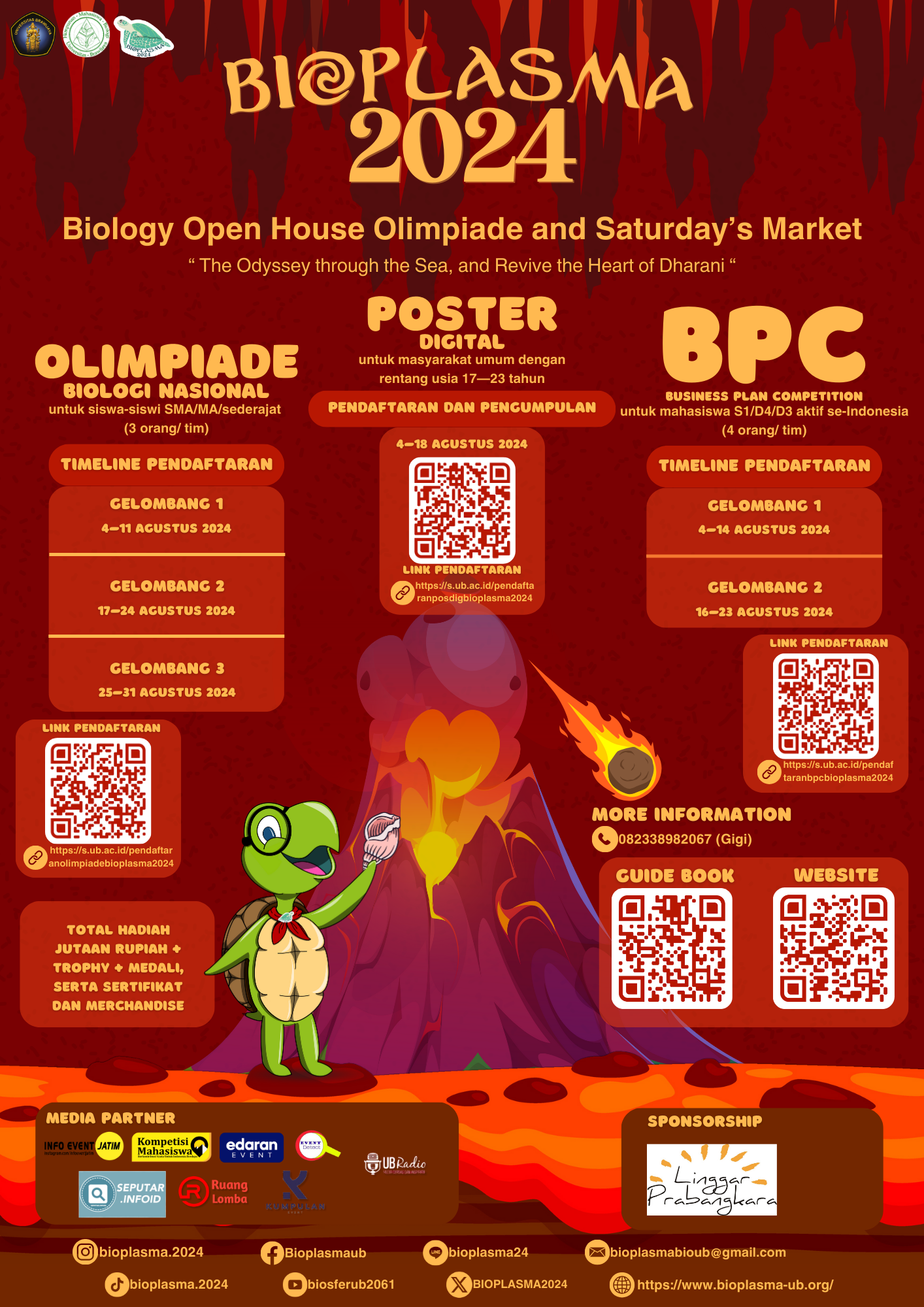 Opening dan Penyisihan Bioplasma (Biology Open House Olympiad and Saturday's Market)