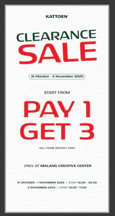 Clearance Sale Kattoen