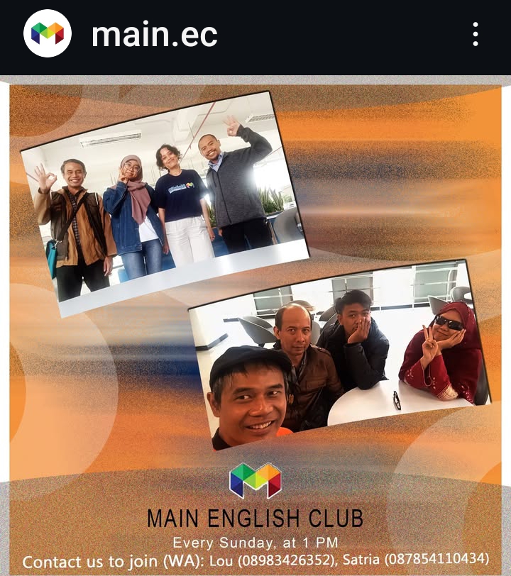Class Program: English Conversation Club