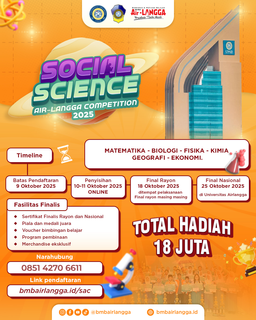 Final Rayon Social Science Air-LANGGA Competition (SAC) 2025