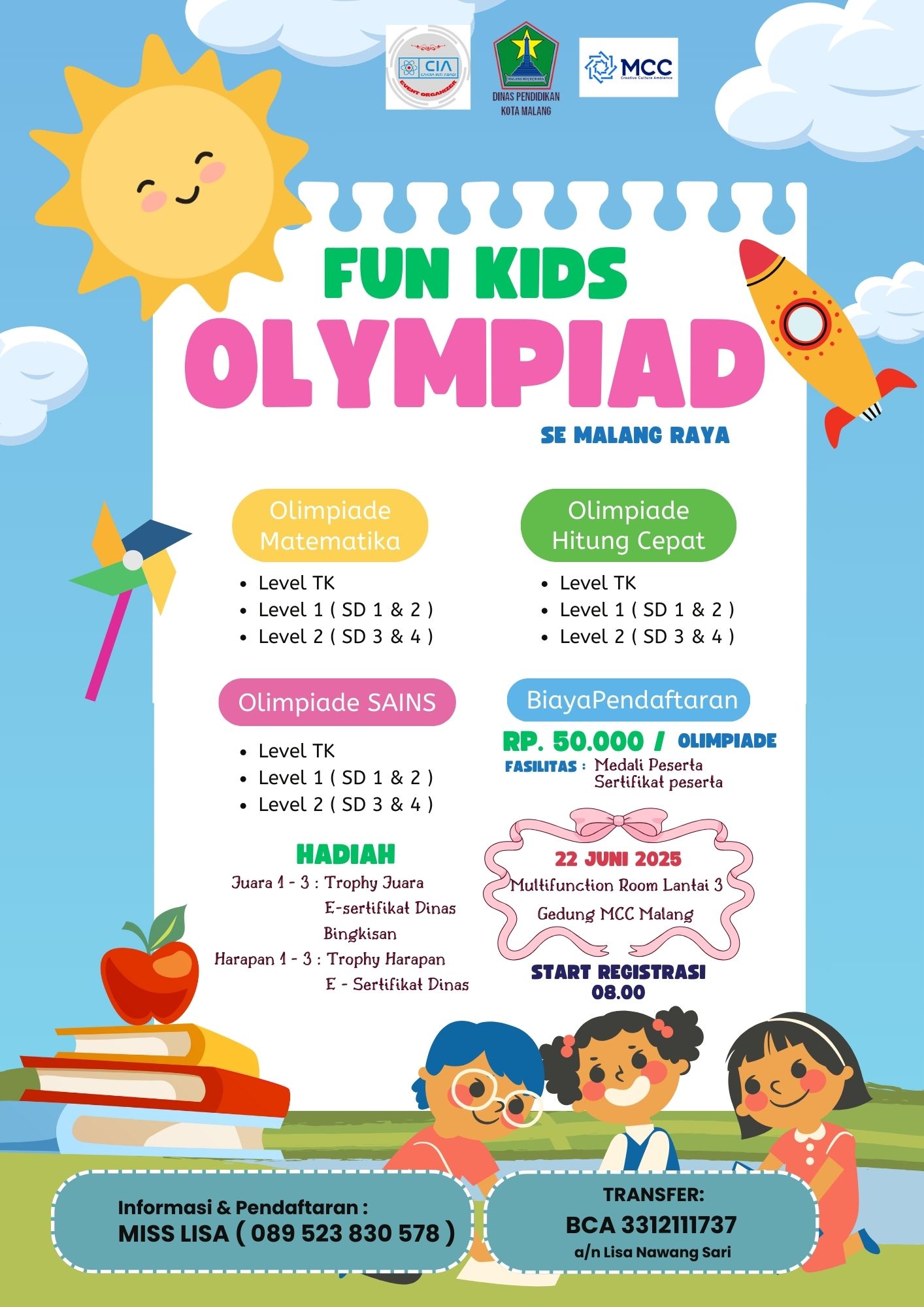 Fun Kids Olympiad se Malang Raya 
