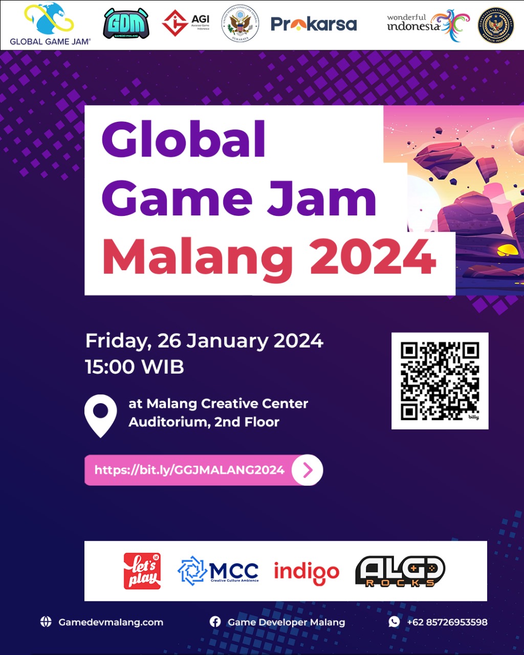 Global Game Jam Malang 2024 event.mcc.or.id