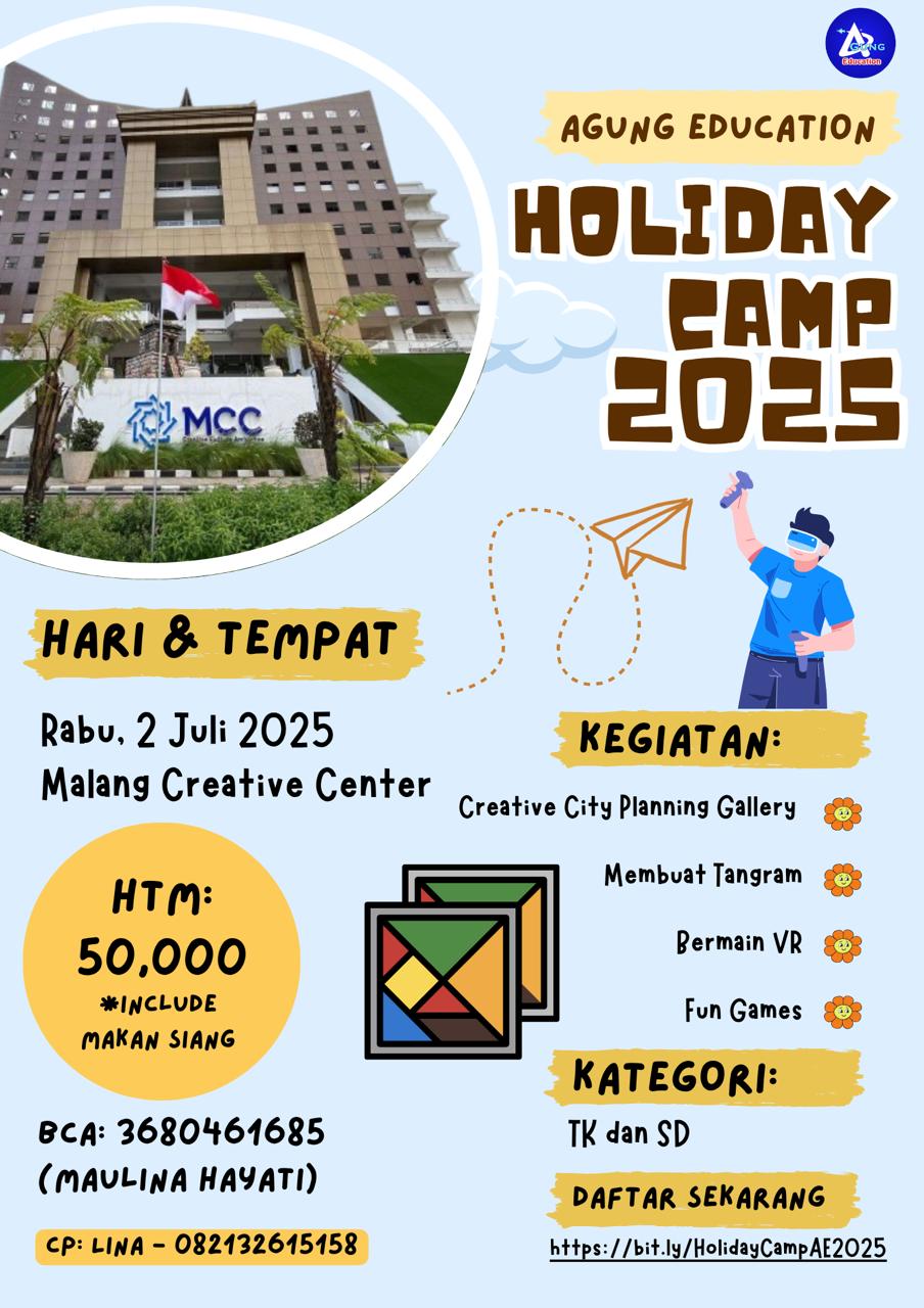 Holiday Camp 2025 - Agung Education