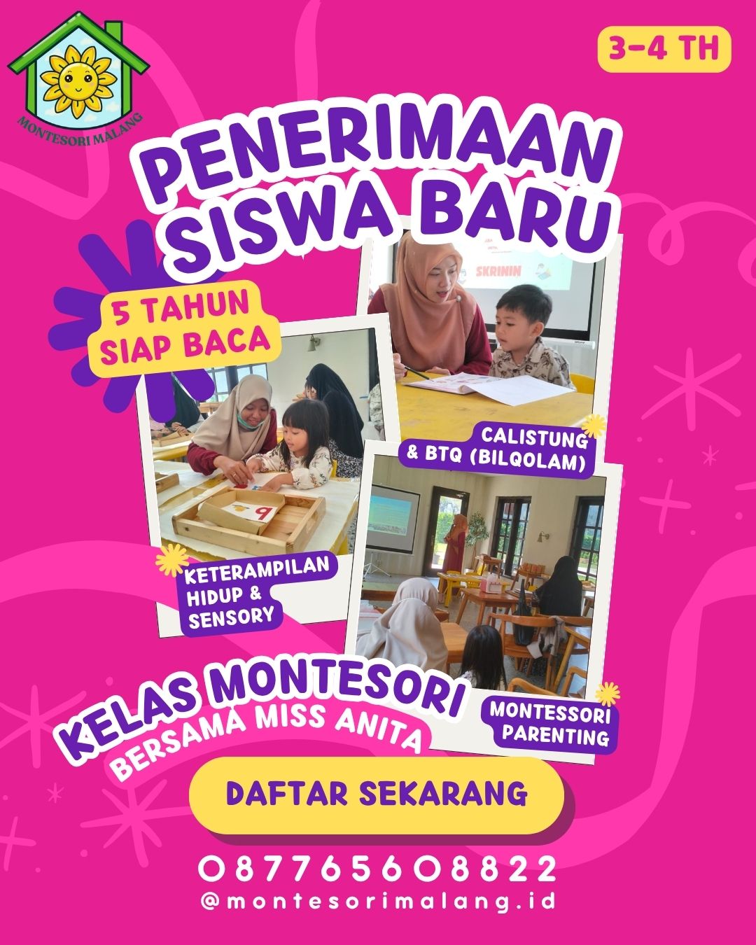 Kelas Montesori Homeschooling