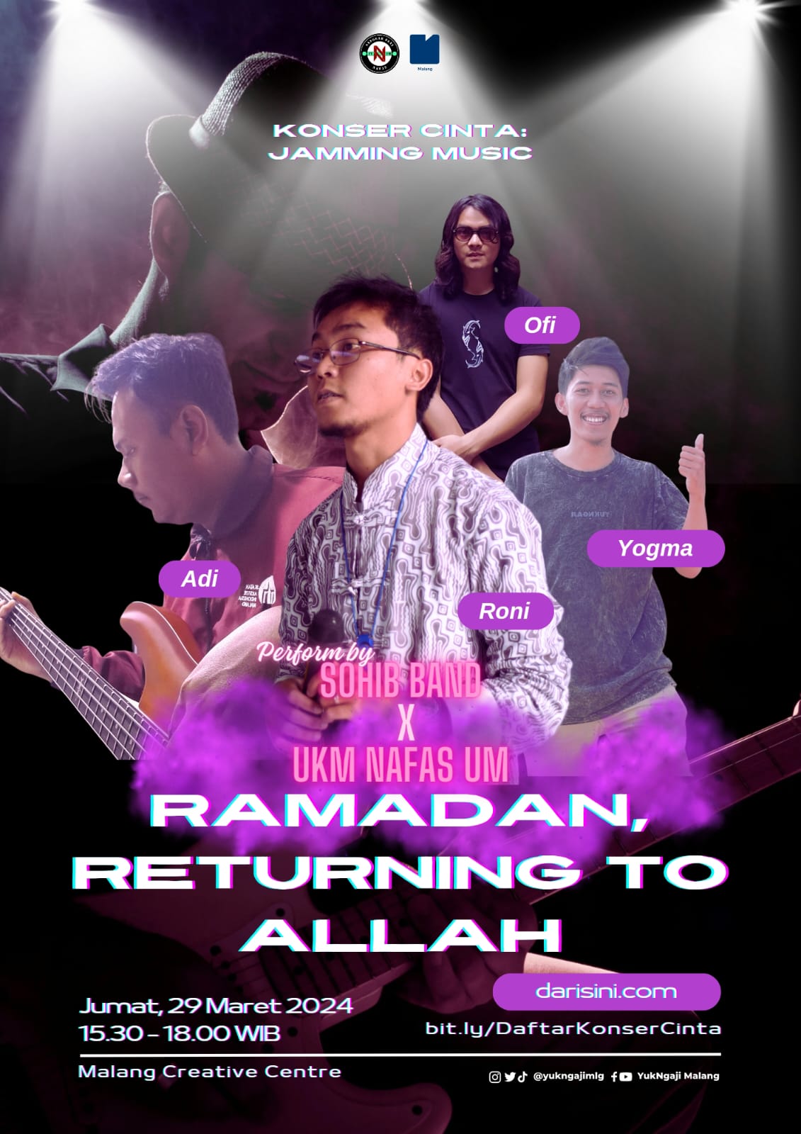 Konser cinta: jamming musik