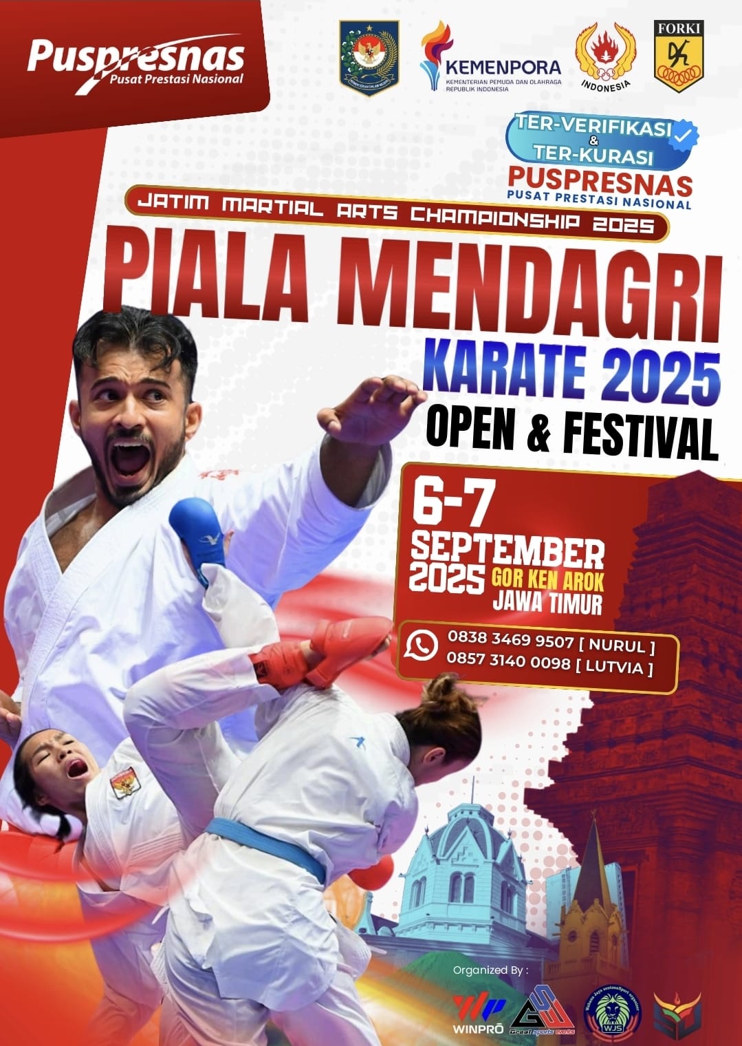 Latihan Karate Persiapan Kejuaraan PUSPRESNAS (September 2025)