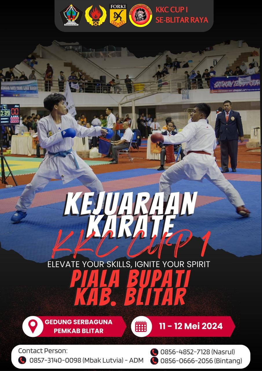 Latihan Persiapan Kejuaran Blitar Open Karate