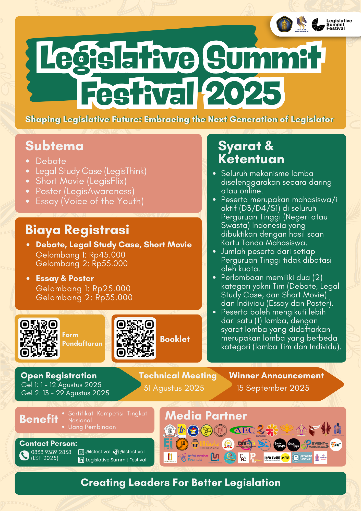 Legislative Summit Festival (LSF)