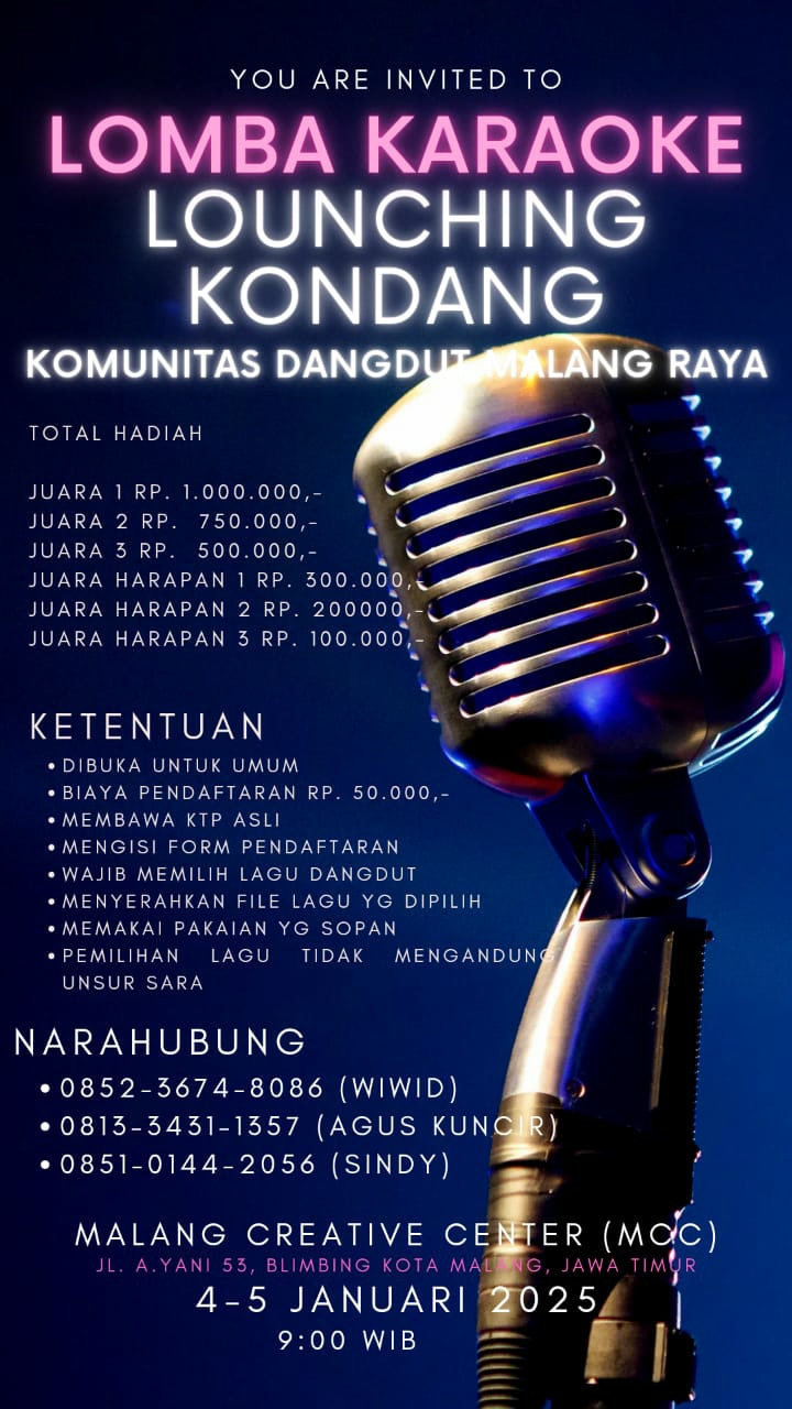 Lomba KARAOKE dan Lounching KONDANG