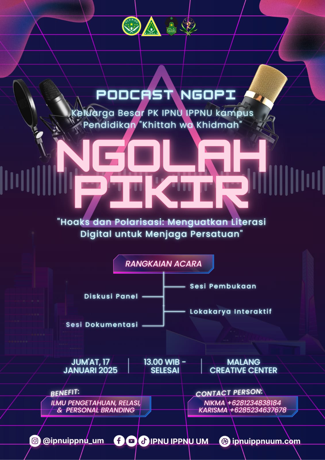 NGOPI (Ngolah Pikir) PK IPNU IPPNU UM 