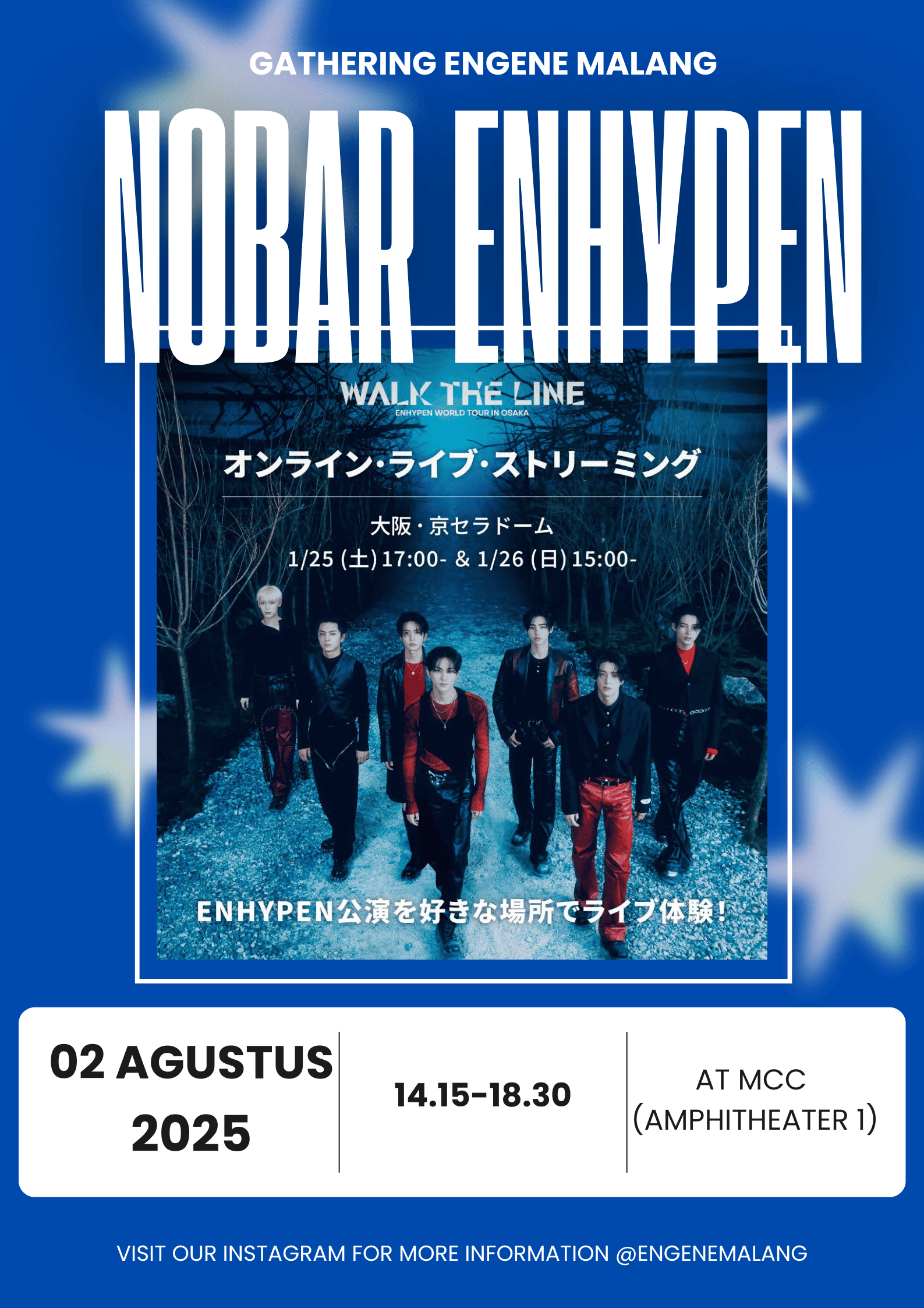 Nonton Bersama Konser Enhypen di Osaka
