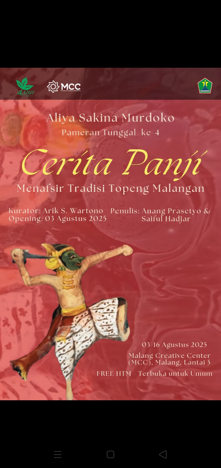 Pameran Tunggal -  Lukisan Aliya Murdoko : Cerita Panji