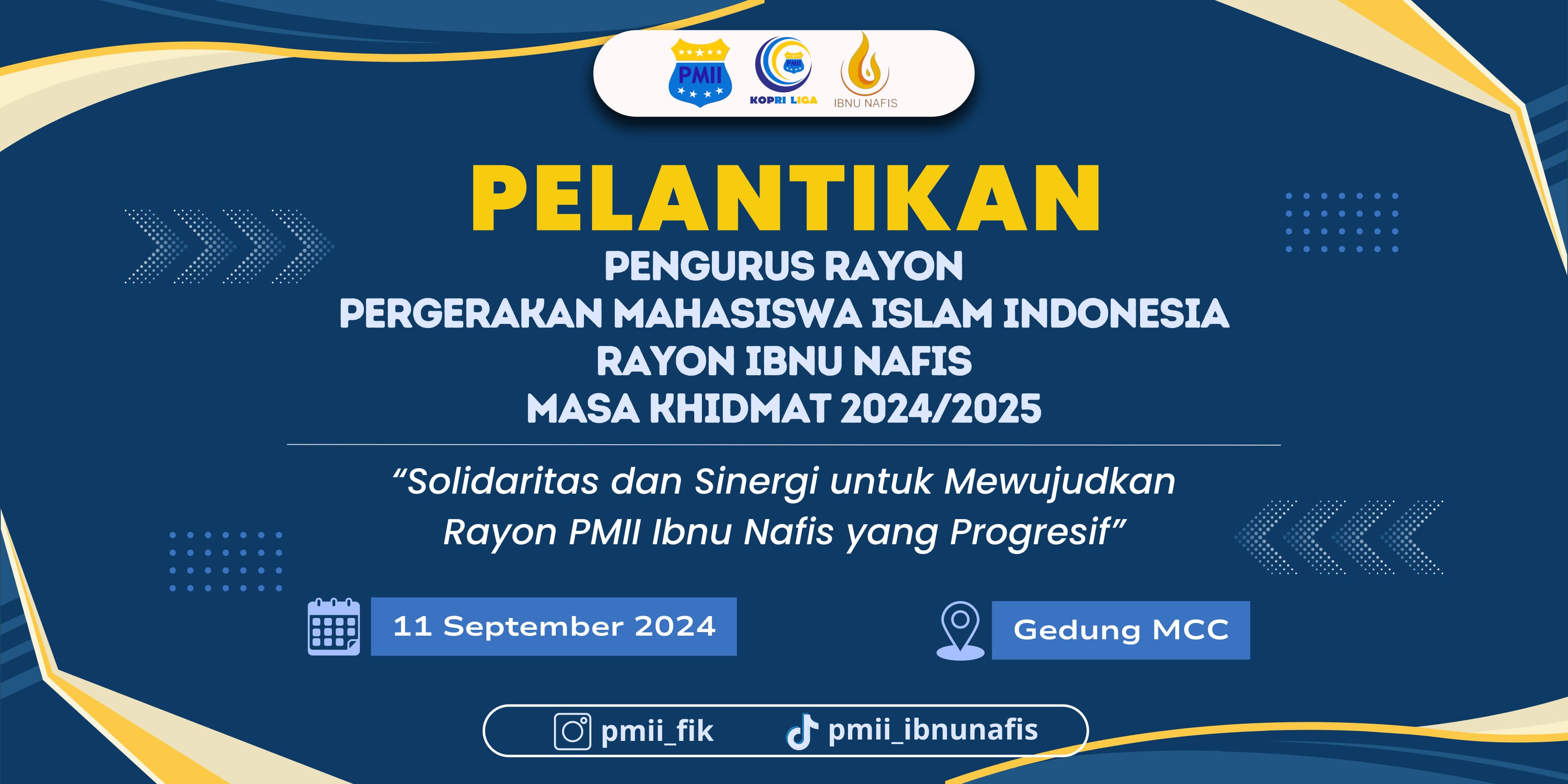 Gathering PMII Ibnu Nafis
