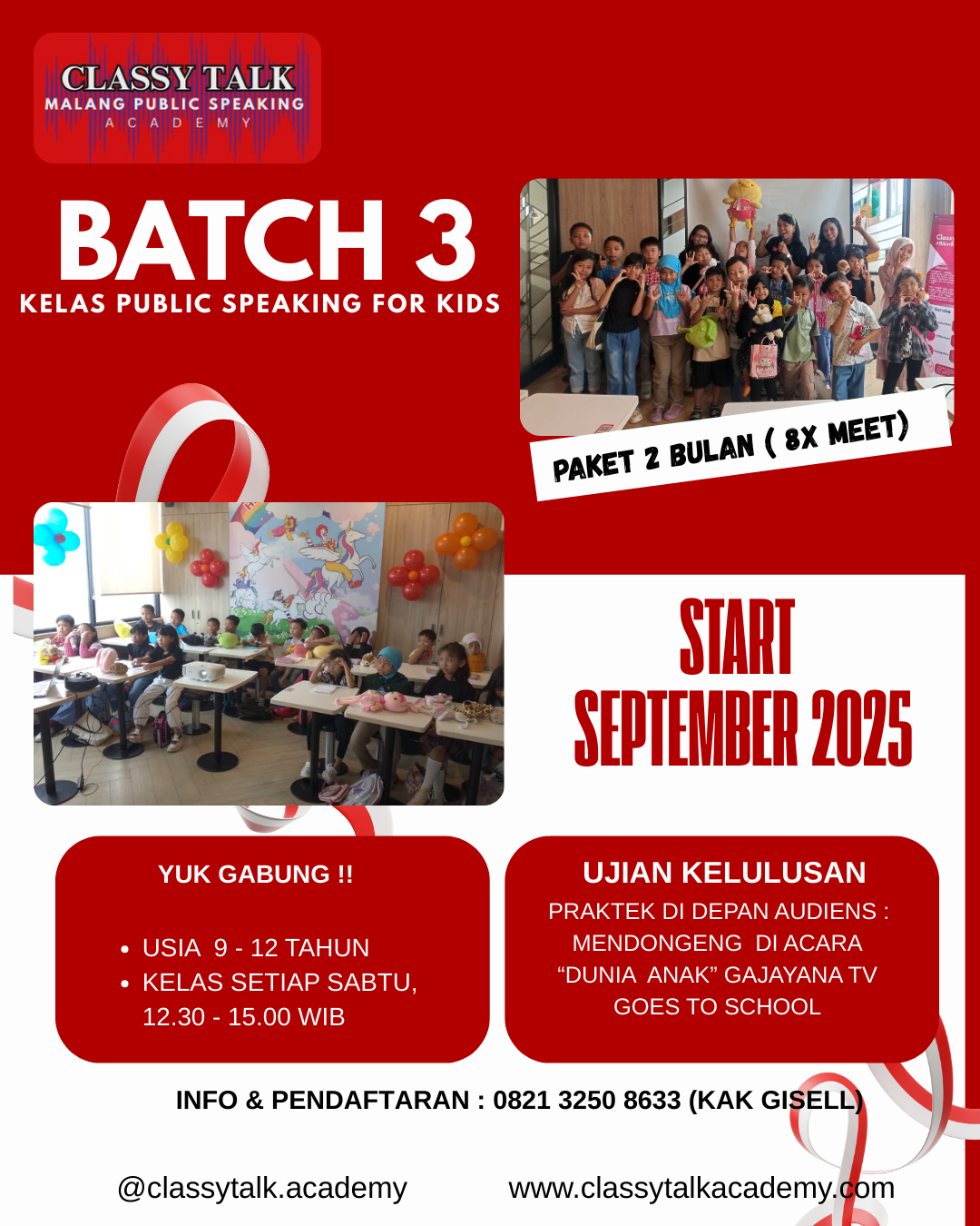 Pelatihan Public Speaking For Kids