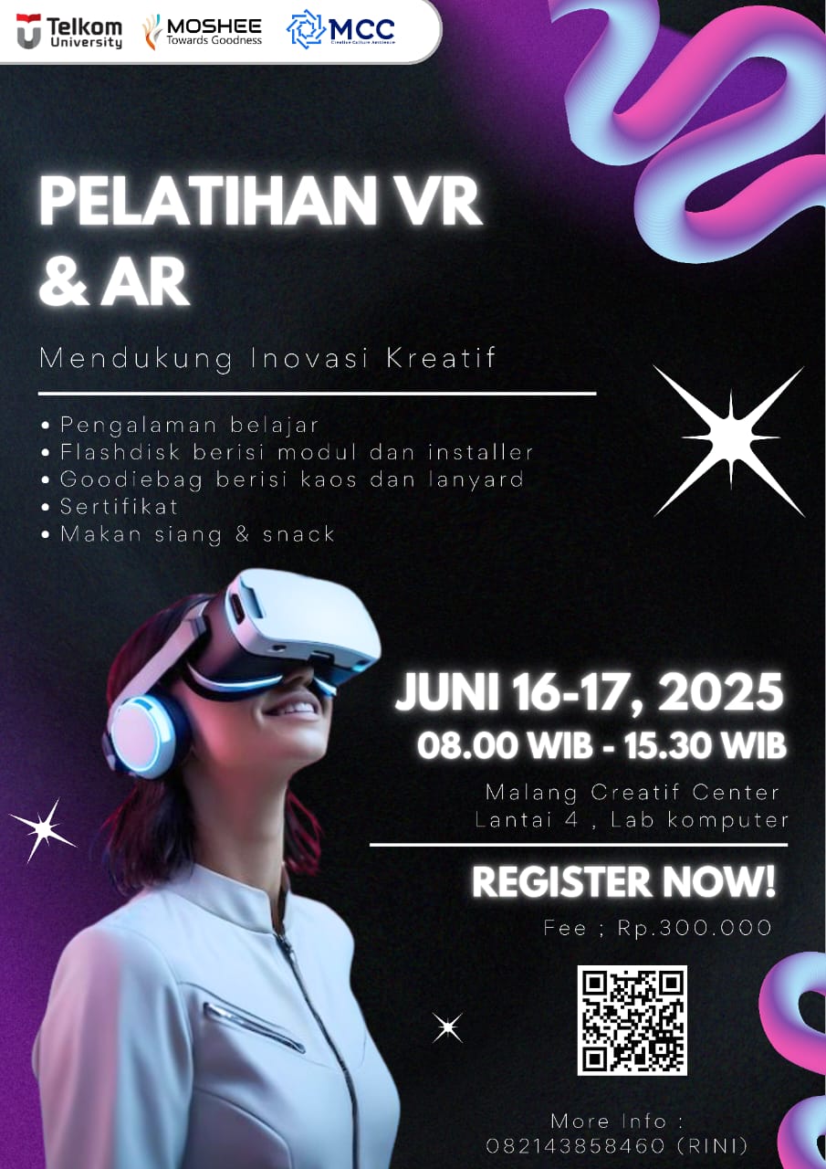 Pelatihan Virtual Reality (VR) dan Augmented Reality (AR)