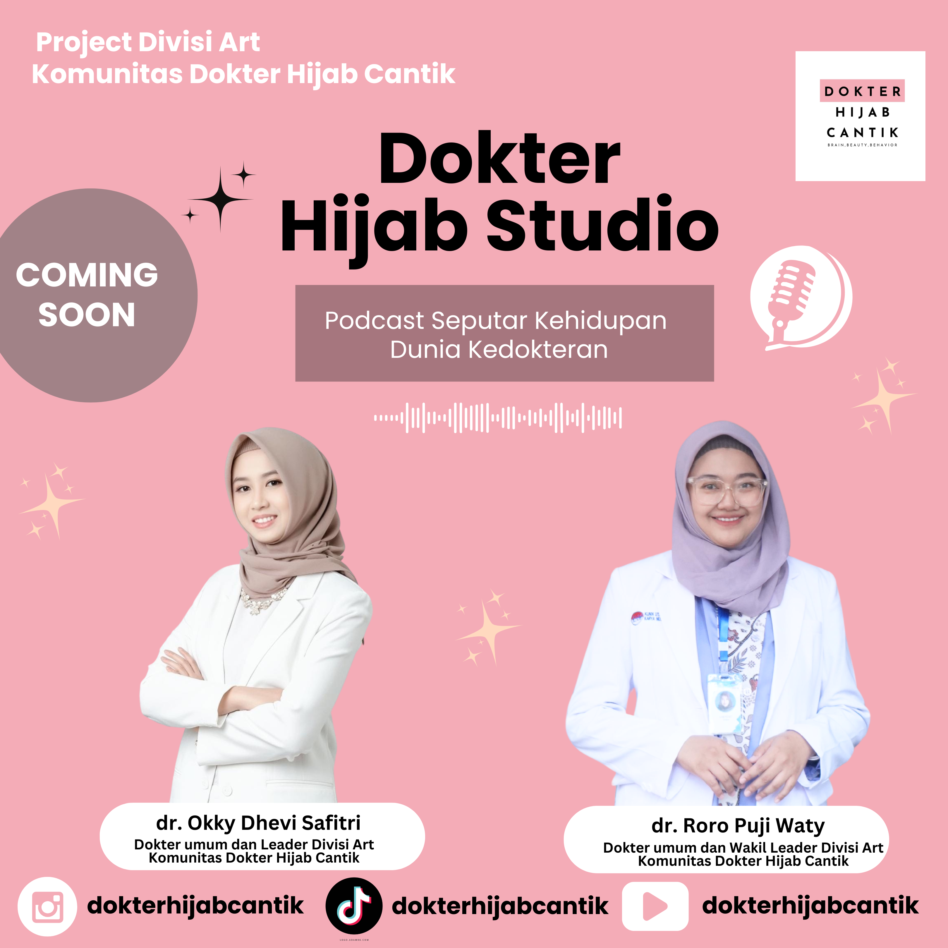 Take Video Podcast: "Sehat bersama Dokter Hijab Cantik"