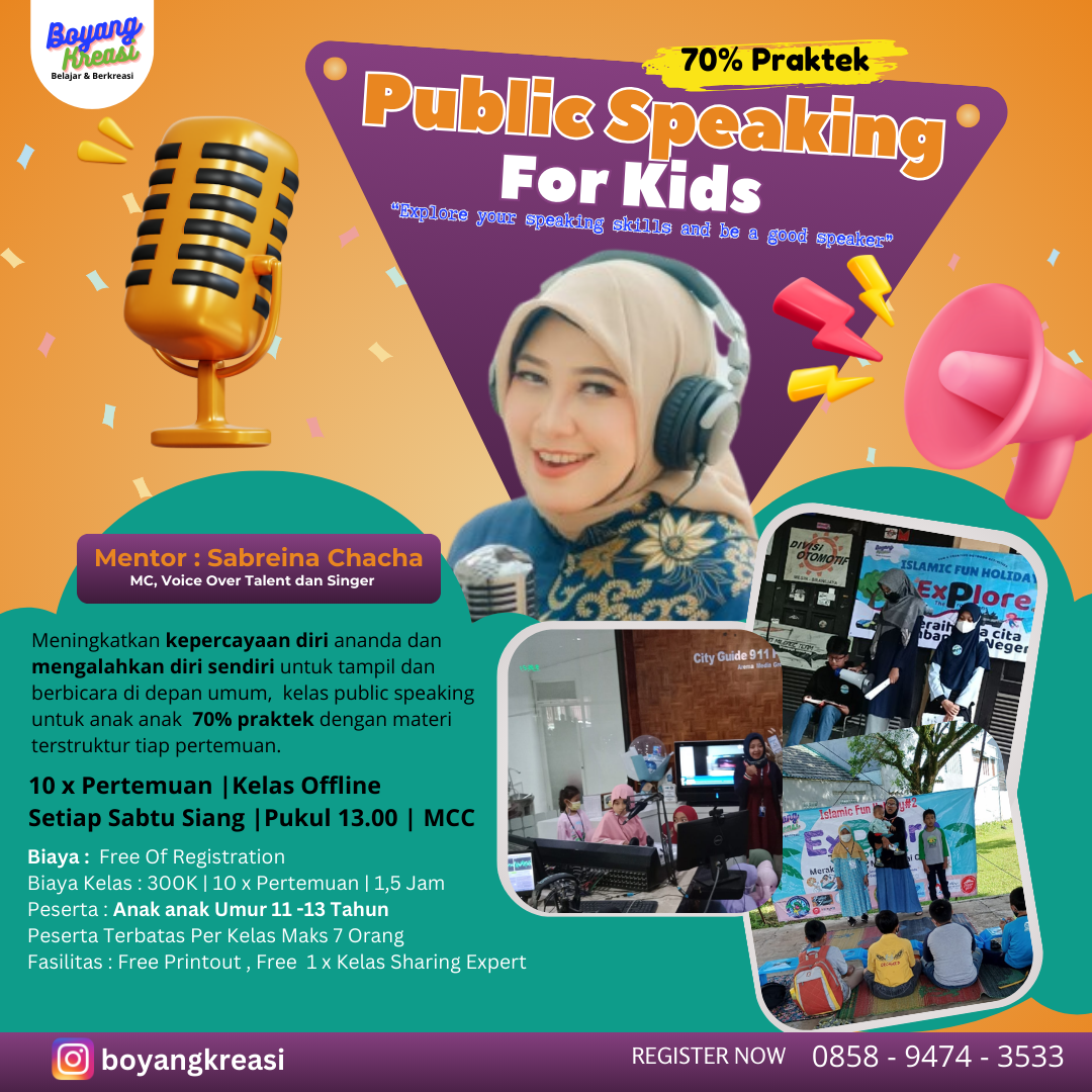 Public Speaking For Kids