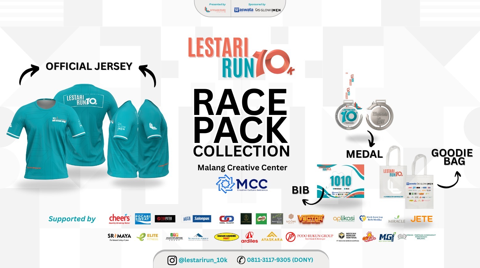 Race Pack Collection Lestari RUN 10k