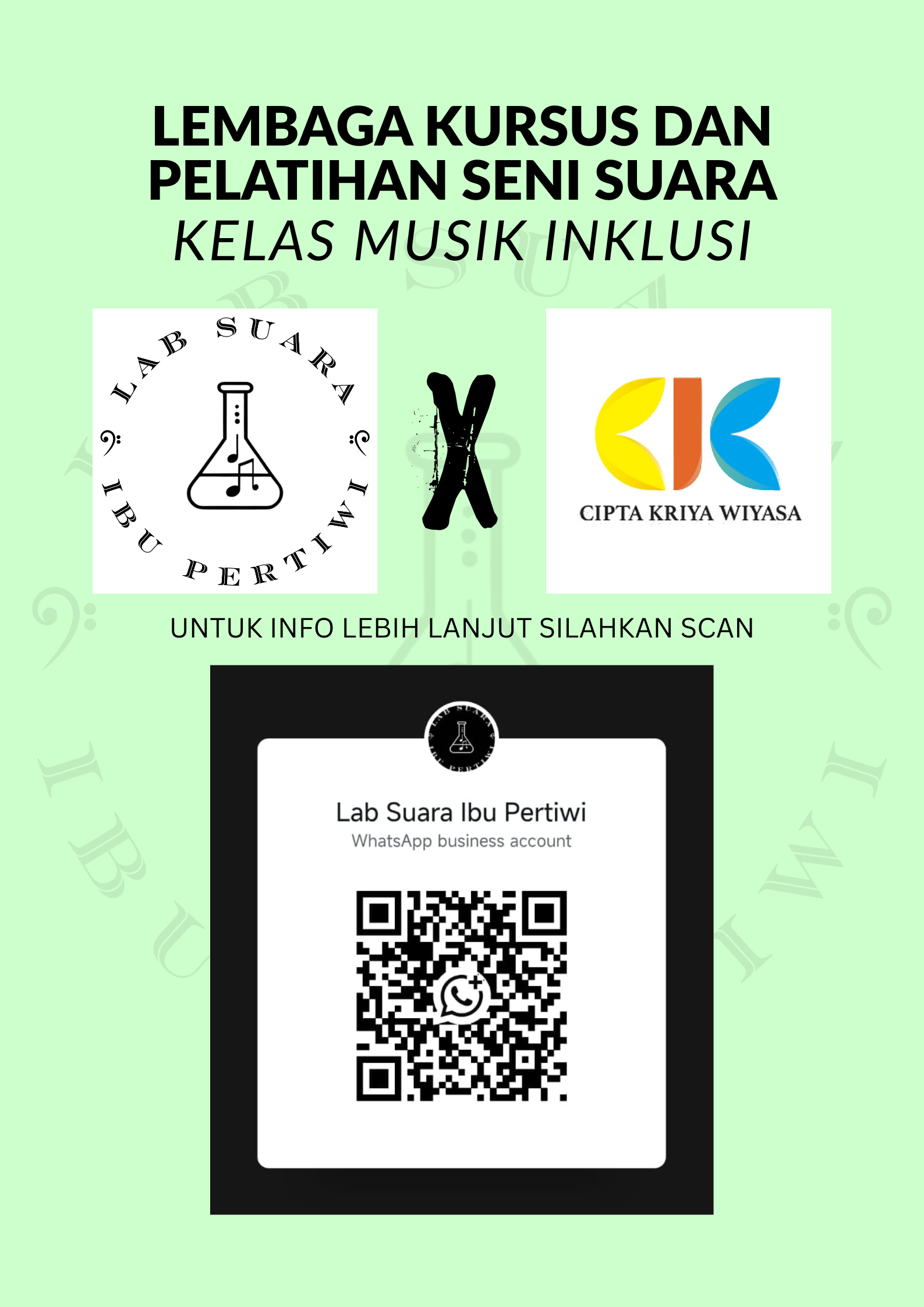 Kelas Musik Inklusi Lab Suara Ibu Pertiwi X PT. Cipta Kriya Wiyasa 