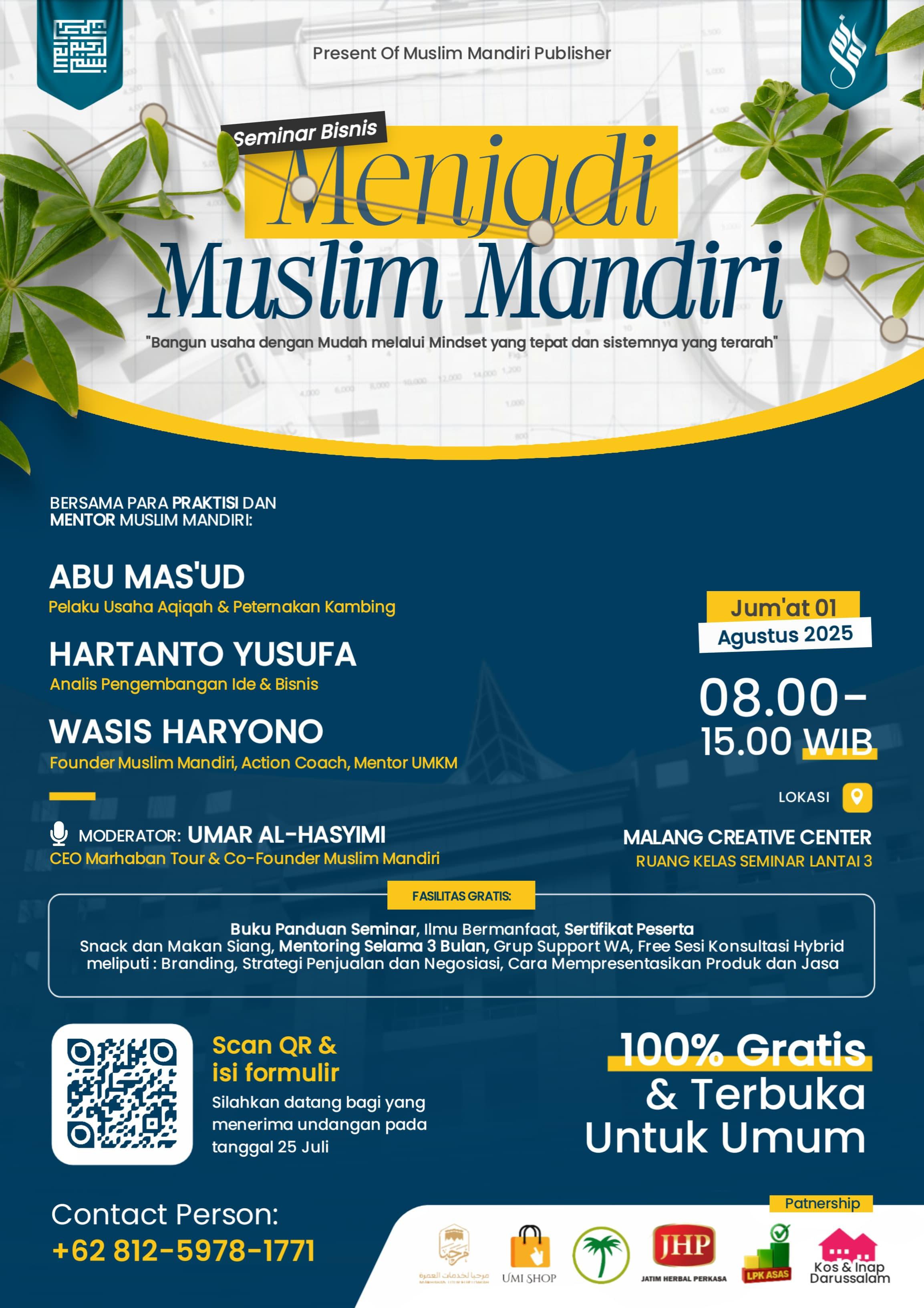 Seminar “Menjadi Muslim Mandiri”