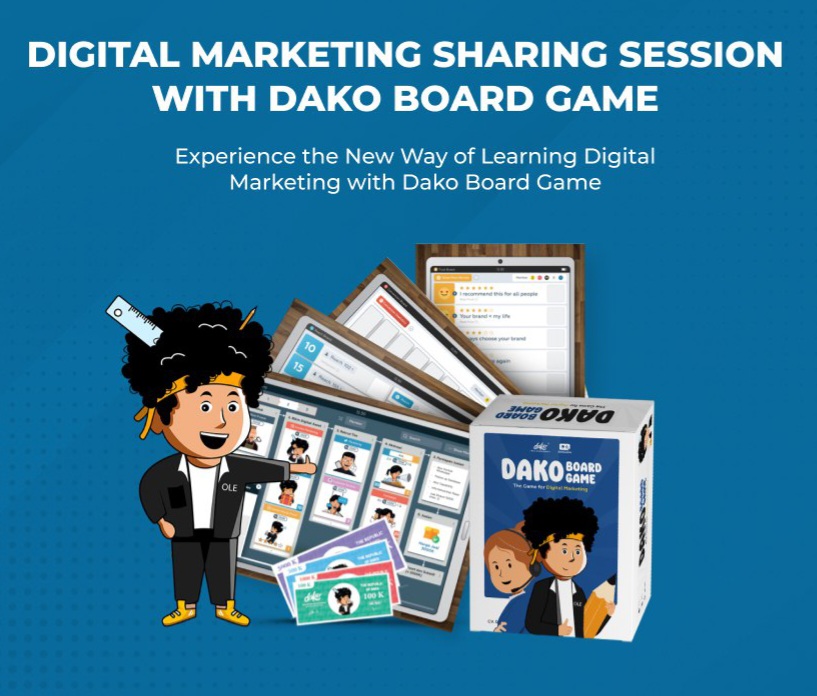 Sharing Session Digital Marketing x Dako Board Game 