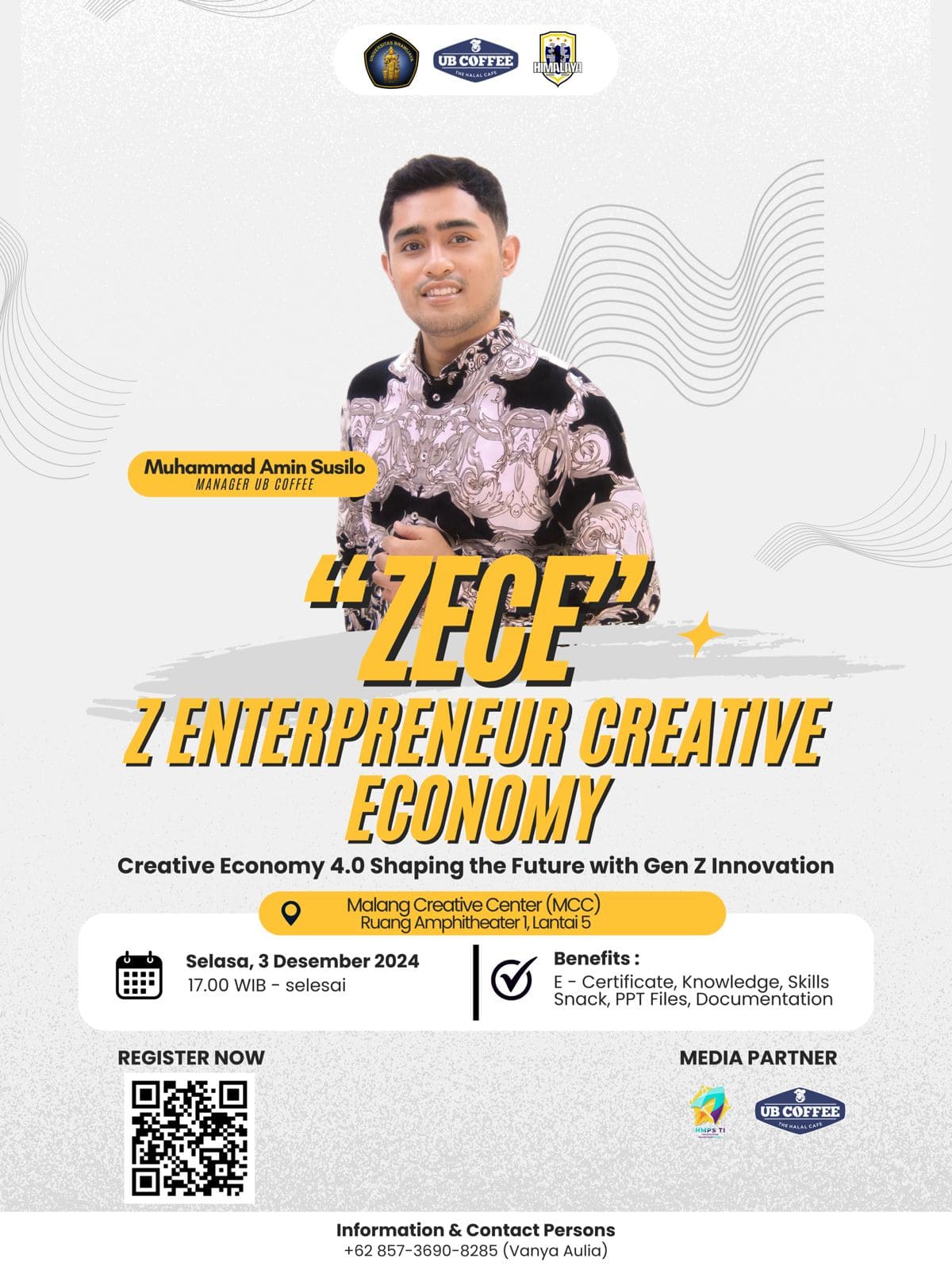 ZECE: Z Entrepreneur Creative Economy (Sosialisasi Wirausaha Himalaya Tuban)