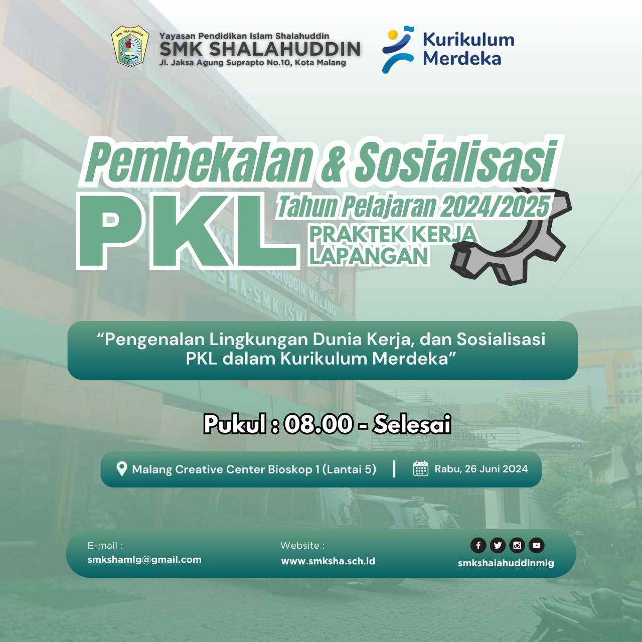 Sosialisasi dan Pembekalan Praktek Kerja Lapangan & Outing Class