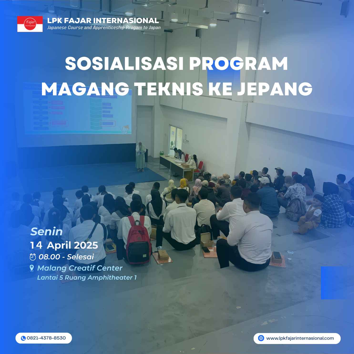 Sosialisasi Program Magang ke Jepang LPK Fajar Internaisonal