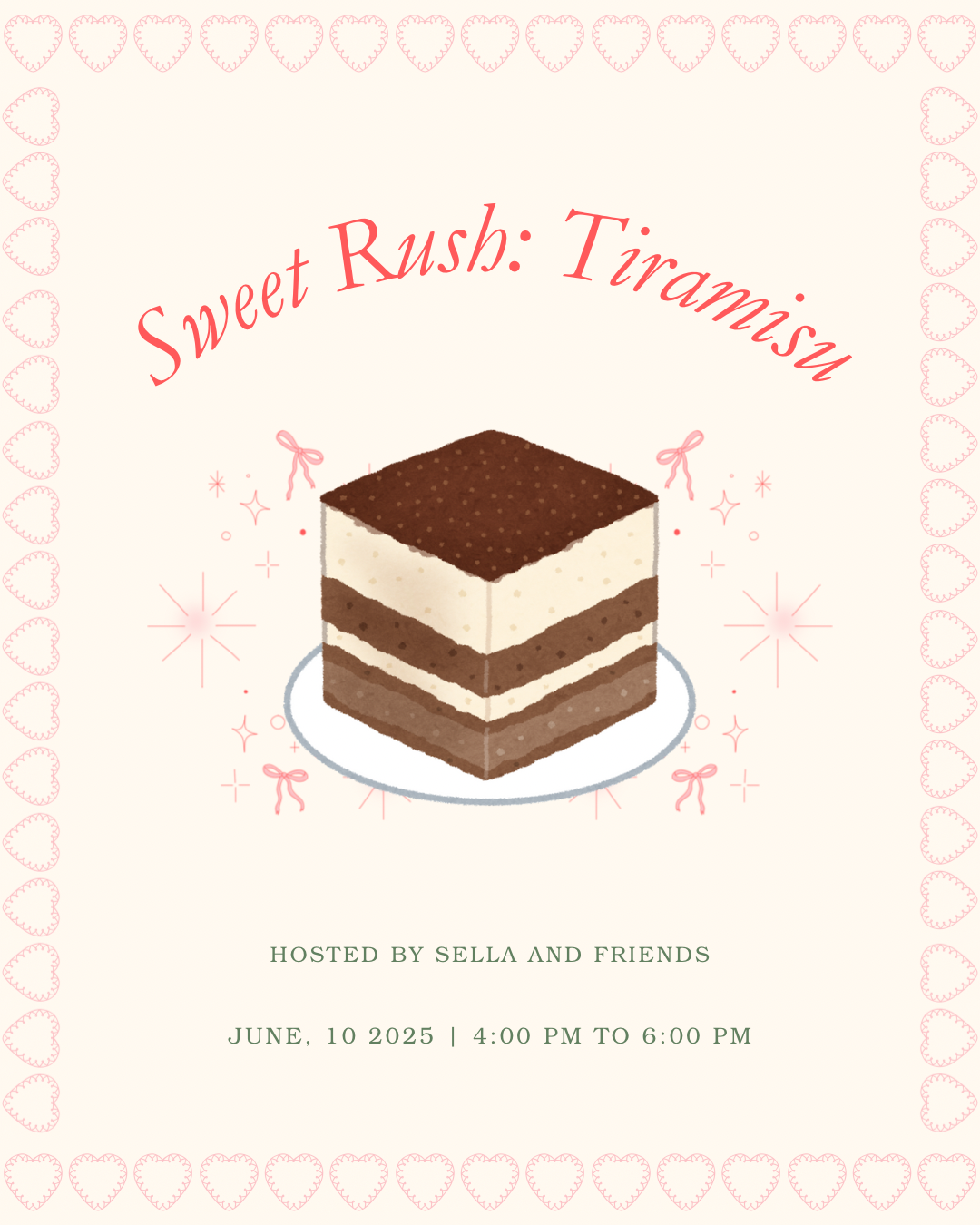 Sweet Rush: Tiramisu Edition