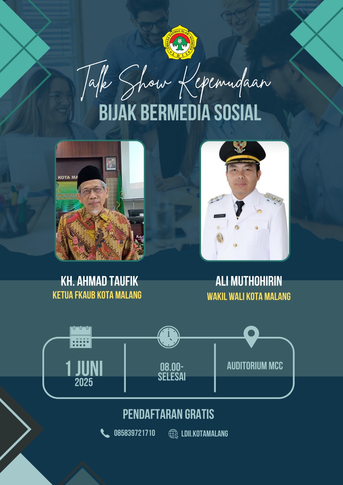 TALKSHOW KEPEMUDAAN : “BIJAK BERMEDIA SOSIAL” 