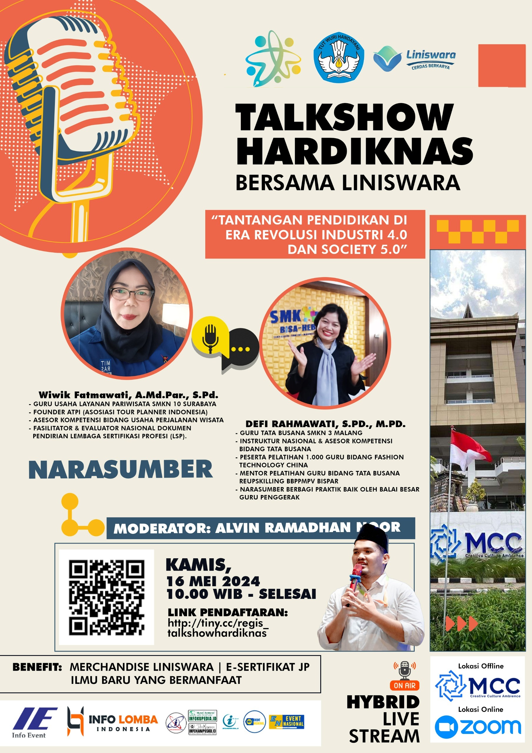 Live Talkshow: Semarak Hari Pendidikan Nasional 2024 Bersama Liniswara