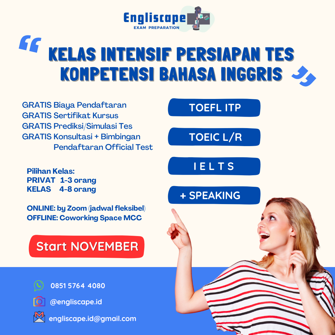 TOEFL IELTS TOEIC Preparation Class