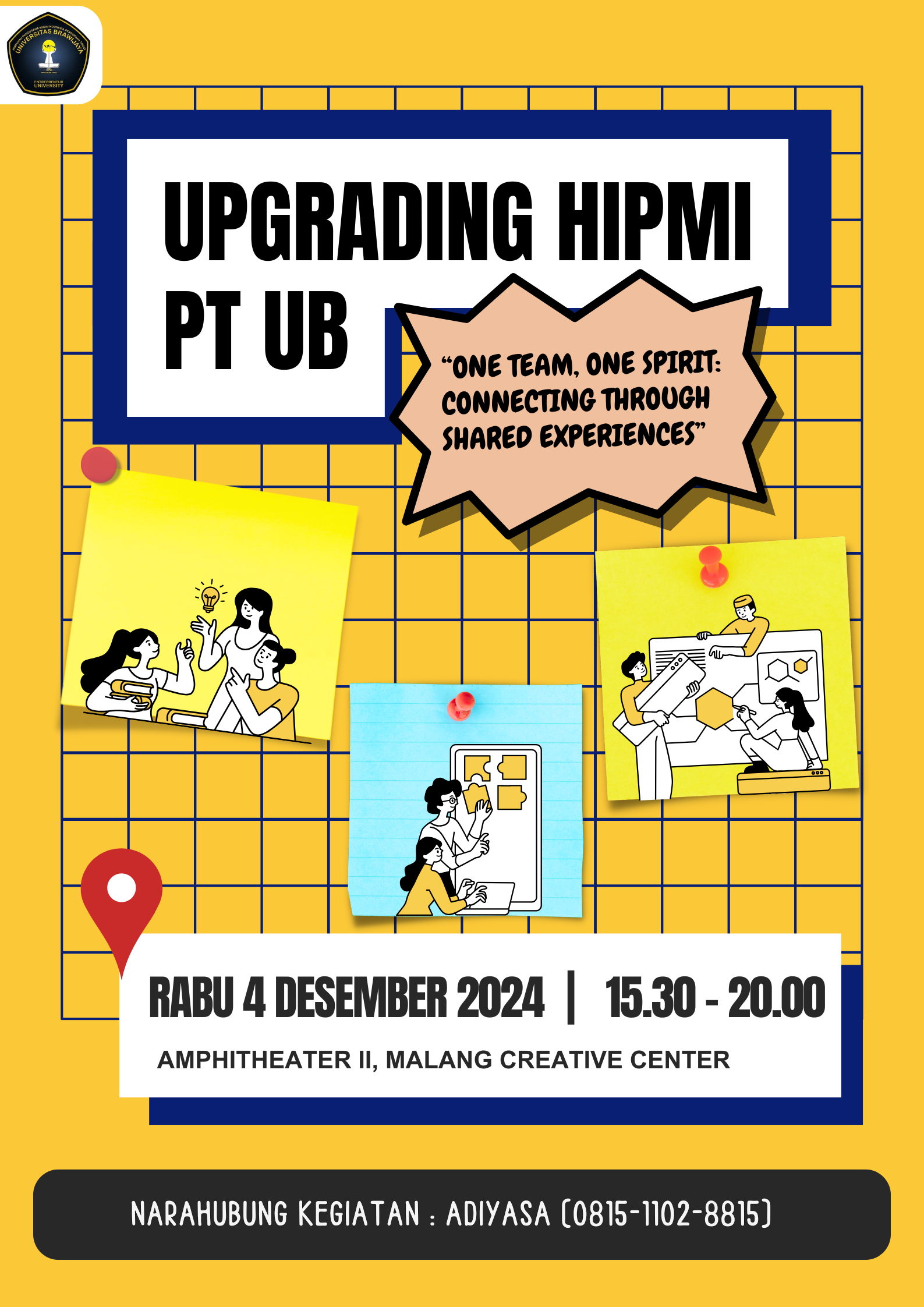  Kegiatan Internal Upgrading HIPMI PT UB