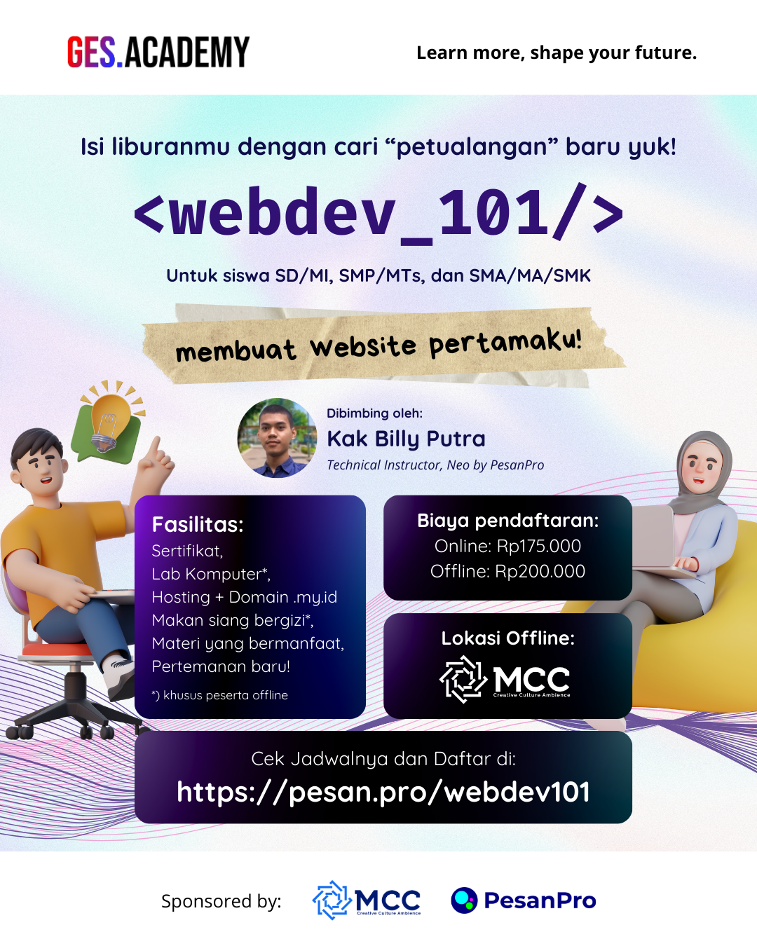 Webdev 101: Membuat Website Pertamaku!