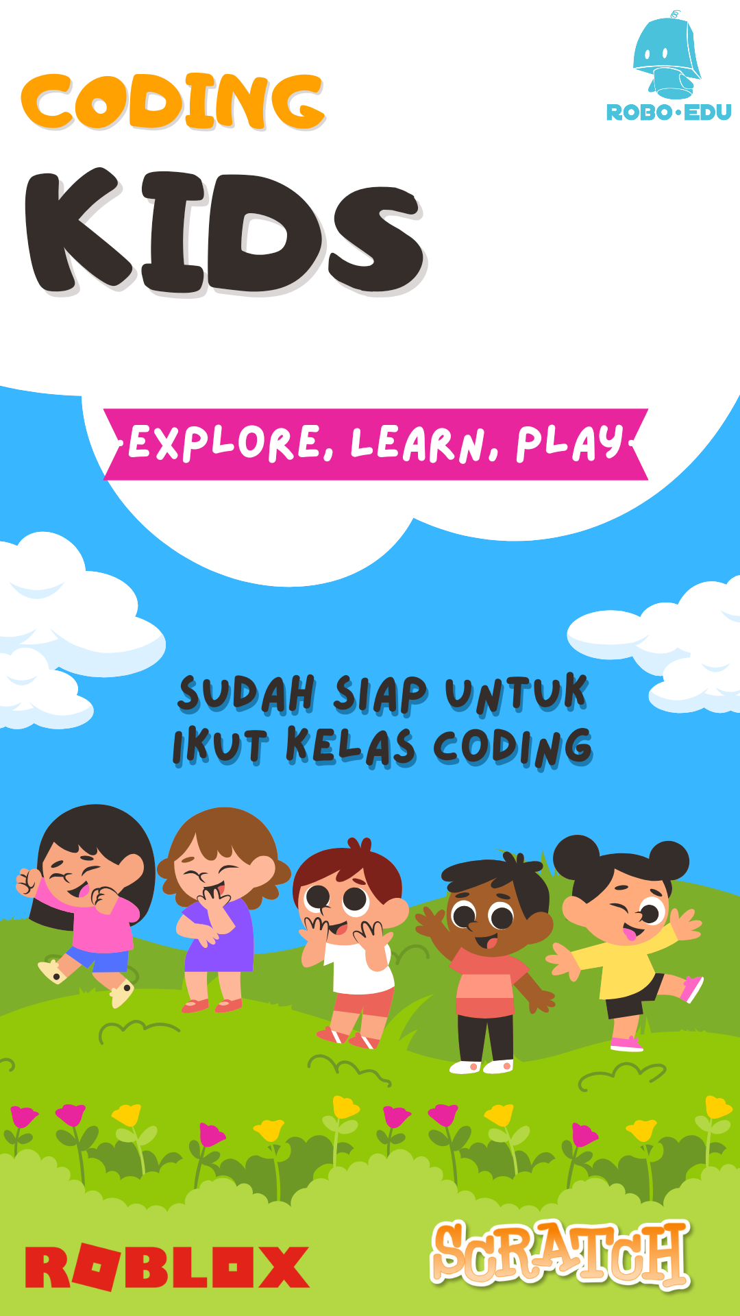 Workshop coding scratch dan roblox kids
