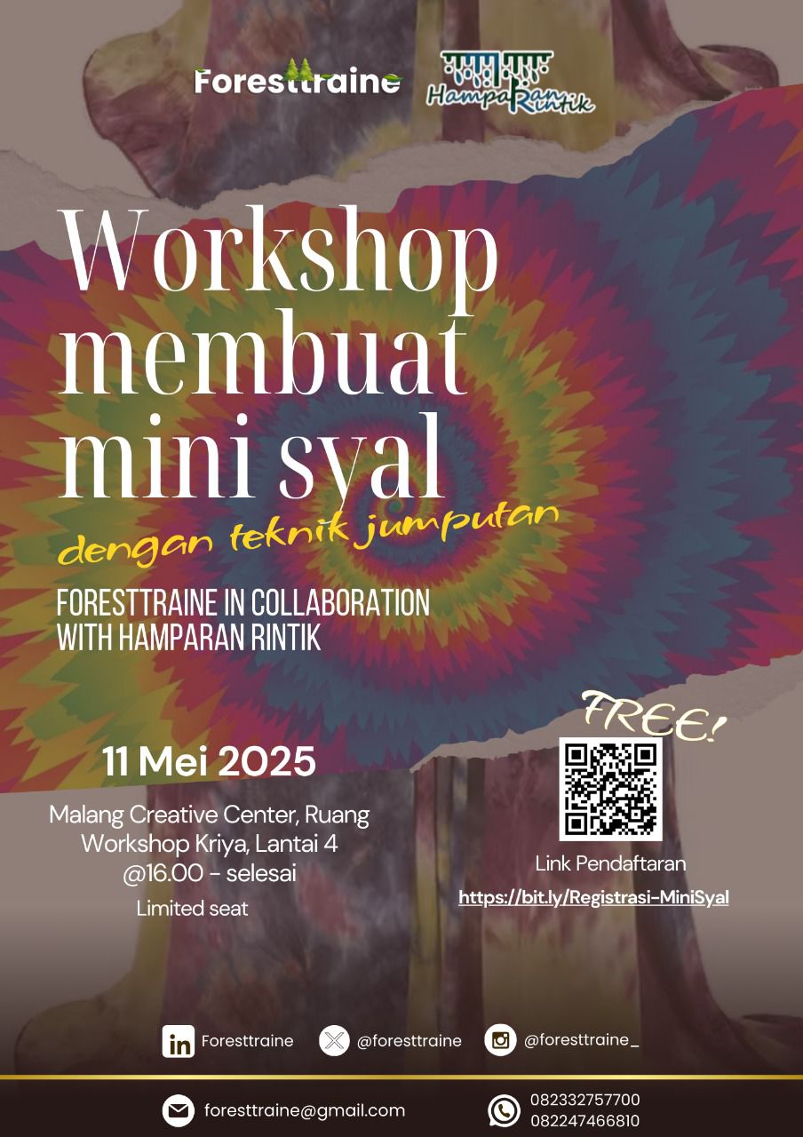 Workshop Collaboration Foresttraine x Hamparan Rintik