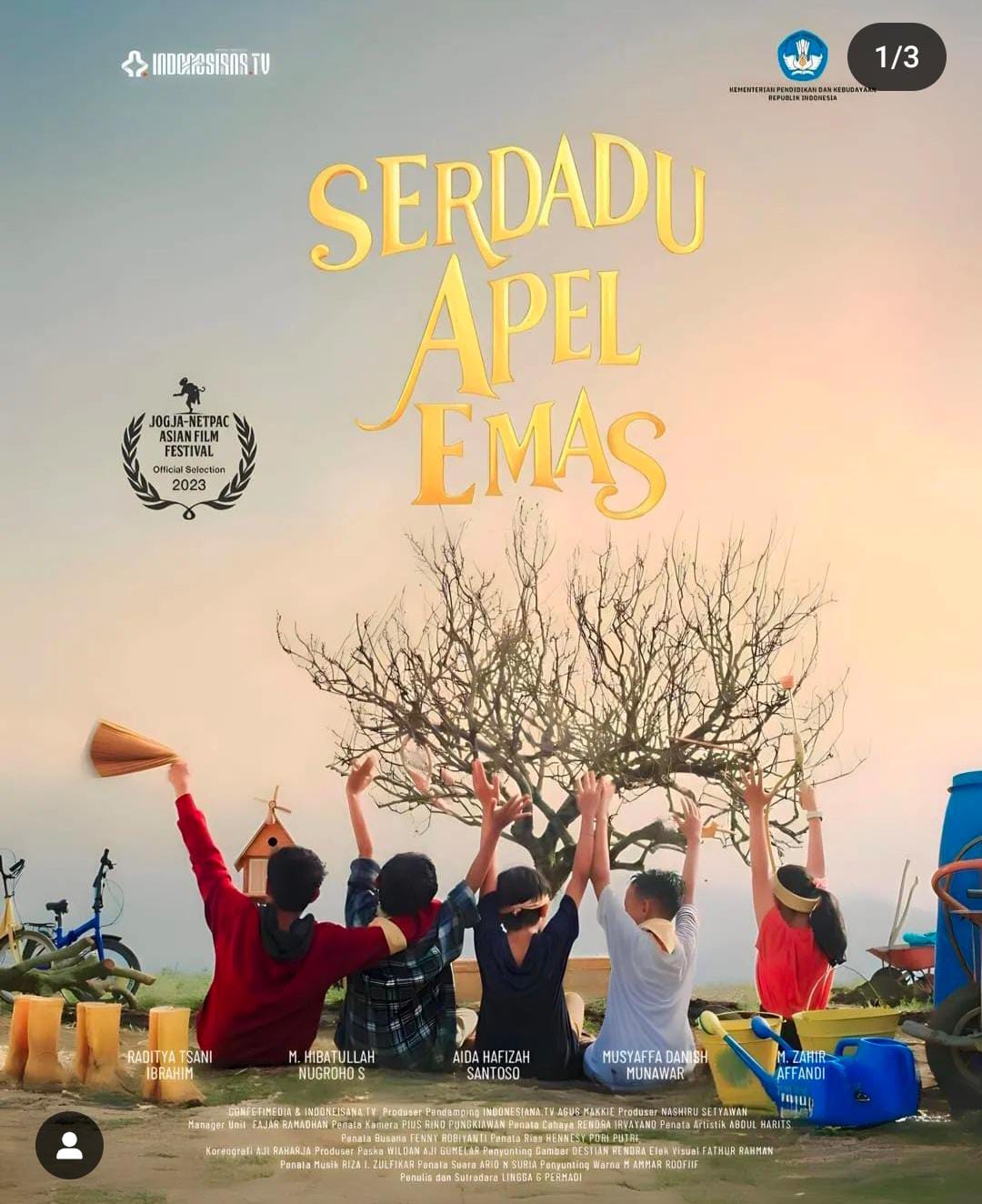 Workshop Film dan Pemutaran Film Serdadu Apel Emas